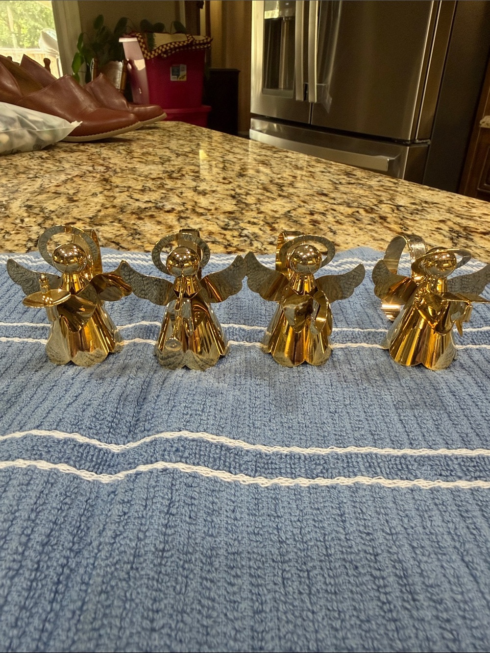Set of 4 Angel Napkin Rings